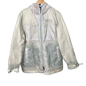 Vintage 1999 Diesel Ice Station Mask Jacket Techwear Windbreaker Utility Jacket